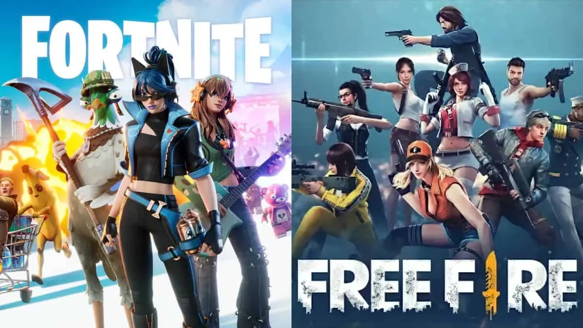 Fortnite vs. Free Fire: ¿Cuál es el mejor Battle Royale para tu celular?