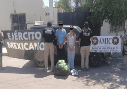 Detienen a pareja con cargamento de drogas en Huatabampo