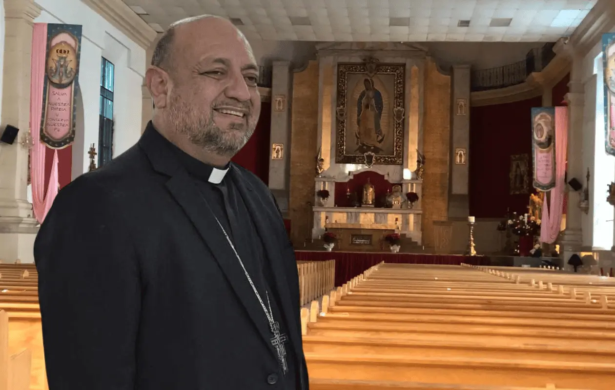 El nuevo pastor de la Iglesia Católica en la frontera de Sonora llegó a Hermosillo hoy.