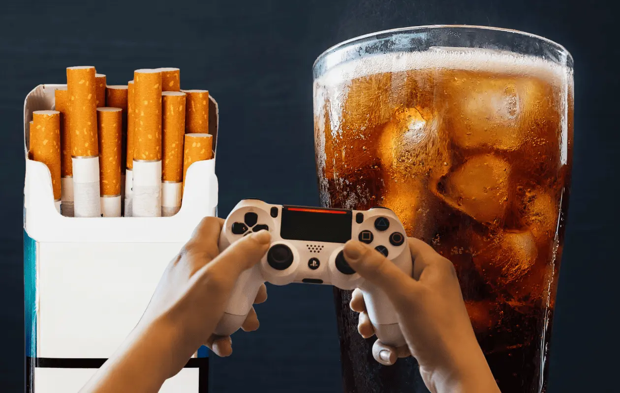Se busca desincentivar el consumo de refrescos y tabaco, así como las apuestas en línea y videojuegos violentos.
