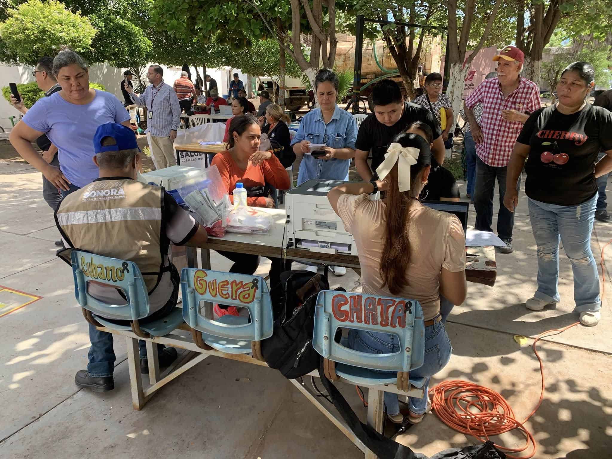 Secretaría del Bienestar de Cajeme trabaja en acercar servicios a la zona rural