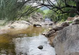 Lluvias reviven la belleza del Arroyo el Chalatón