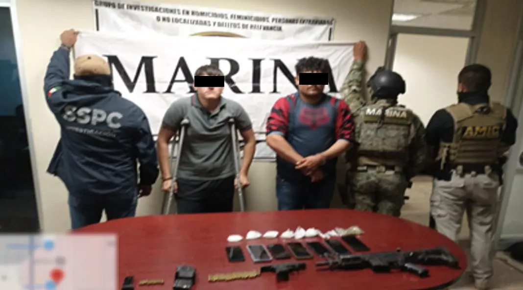 "Caen" dos durante cateo en Ciudad Obregón