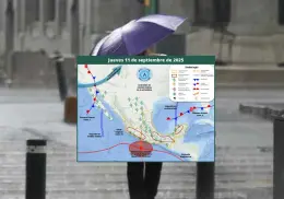 Clima en Sonora hoy 11 de septiembre: Lluvias y descenso de temperaturas por frente frío