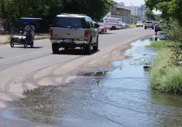 Sigue sin llegar crédito para  atender fugas de agua