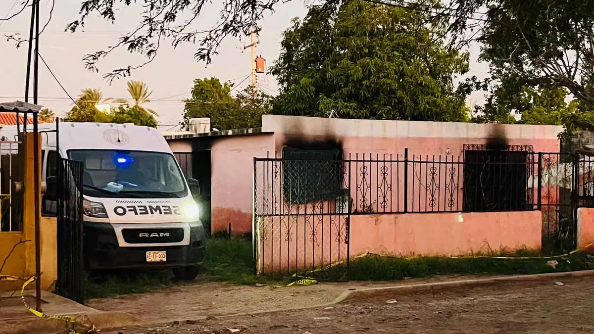 Muere adulto mayor tras incendio en Ciudad Obregón