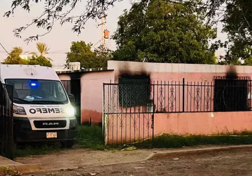 Muere adulto mayor tras incendio en Ciudad Obregón