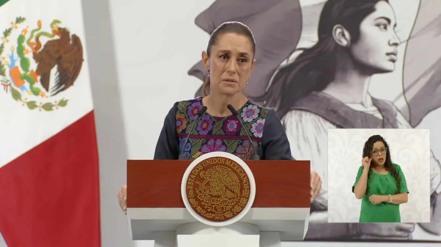 Estamos apoyando en todo lo que se necesita, nuestra solidaridad a los familiares que perdieron a una persona. Vamos a estar muy pendientes", declaró la presidenta.