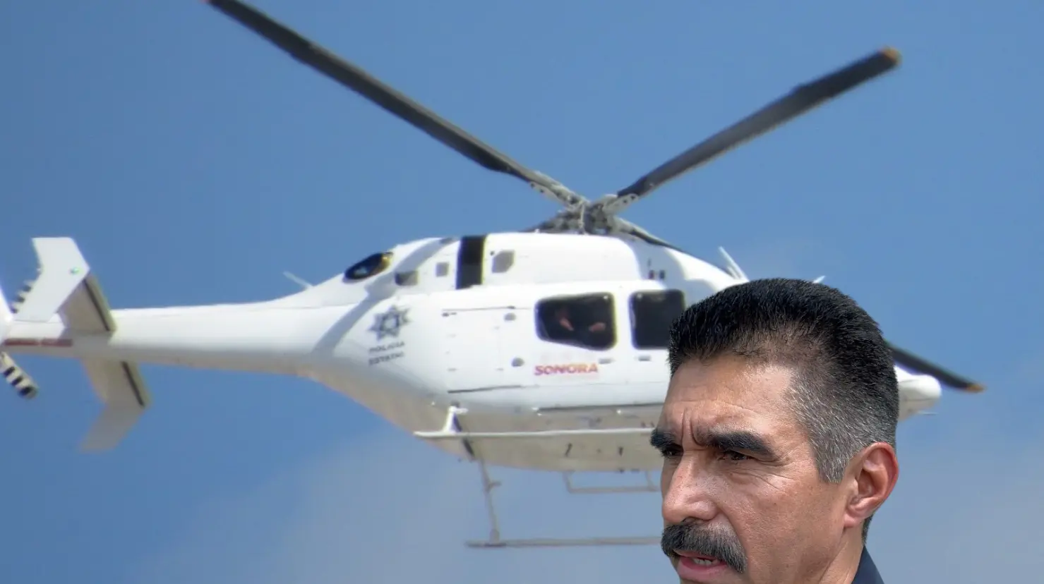 Helicóptero que sobrevuela Cajeme es operado por Seguridad Pública del Estado