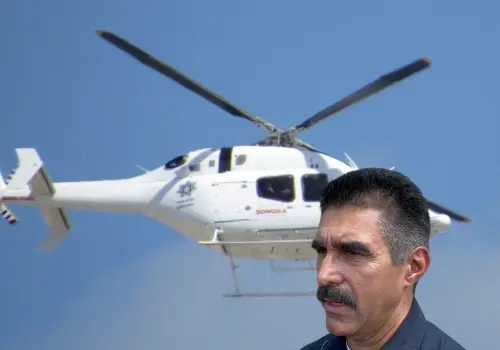 Helicóptero que sobrevuela Cajeme es operado por Seguridad Pública del Estado