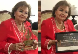 Maestra Luz Margarita Montoya Camacho galardonada con el Premio Sahuaro 2025