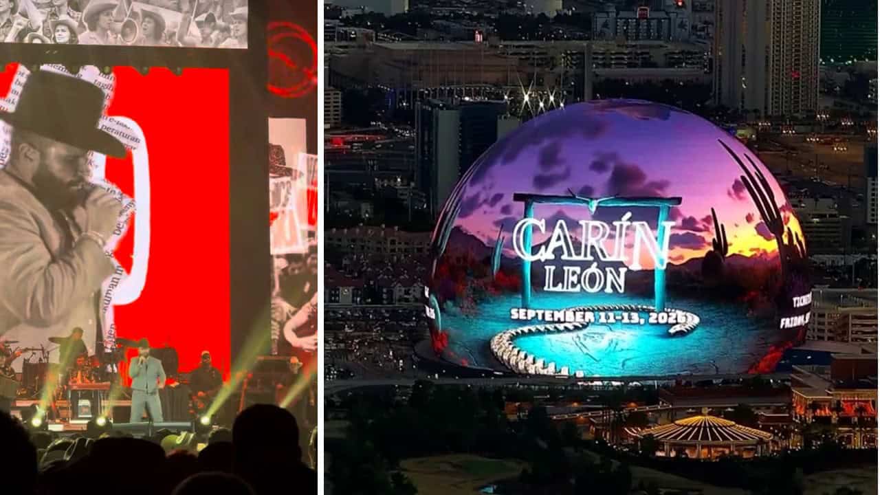 Emocionante concierto de Carín León en MGM Grand Arena