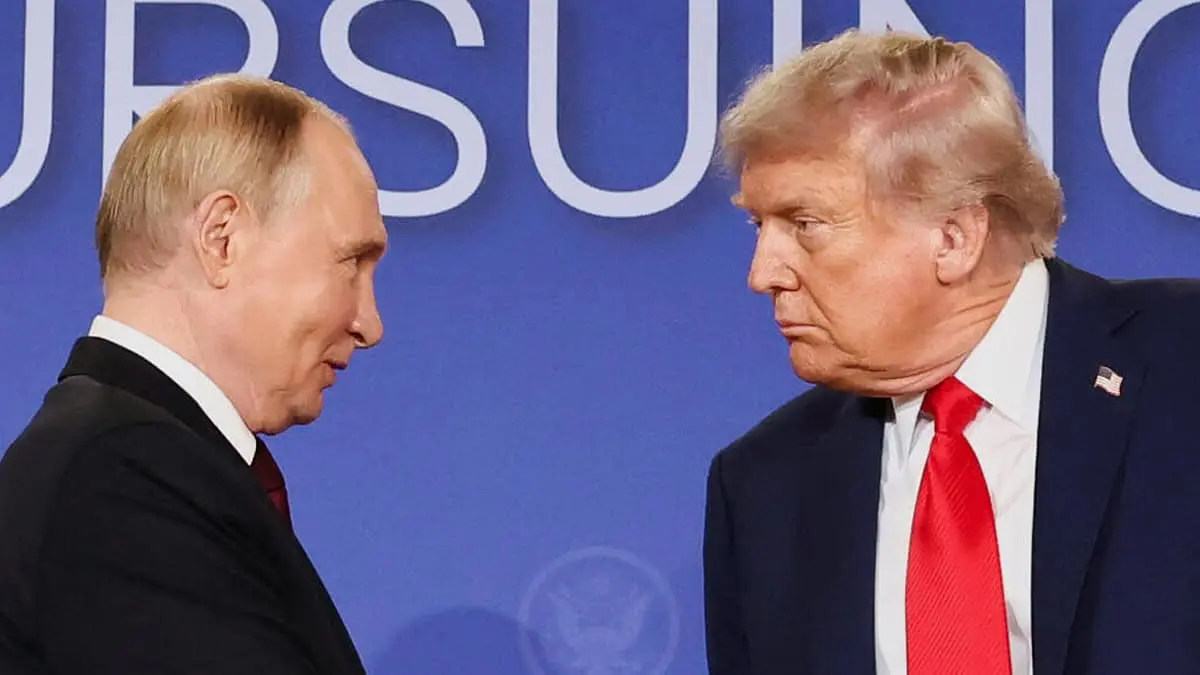Donald Trump dice que Vladimir Putin le está agotando rápidamente la paciencia