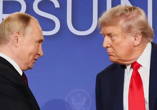 Donald Trump dice que Vladimir Putin le está agotando rápidamente la paciencia