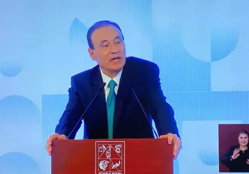 Durazo Montaño presenta su 4to informe de gobierno