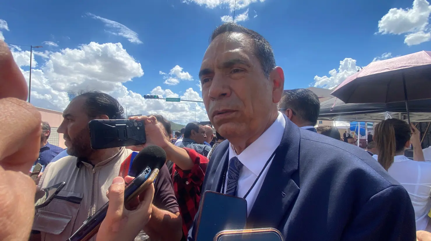 Respecto a la reciente visita del Departamento de Agricultura (USDA) de Estados Unidos, dijo que no tuvieron ninguna observación. "La verdad es que el estado Sonora ha cumplido plenamente con la sanidad y estamos muy contentos de que próximamente tengamos un anuncio positivo en materia de exportación".