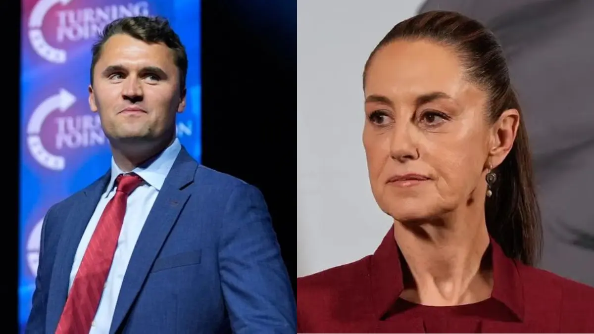 ¿Por qué Charlie Kirk odiaba a Claudia Sheinbaum?