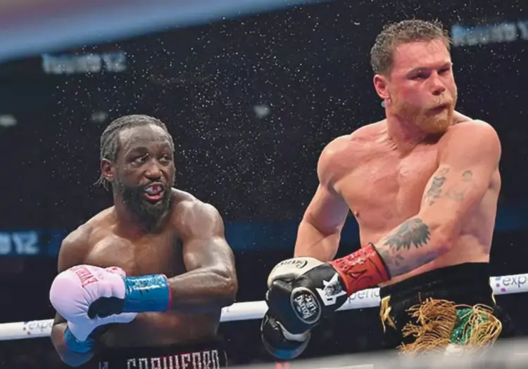 ¿Cuánto ganó Canelo Álvarez tras perder su título contra Terence Crawford?