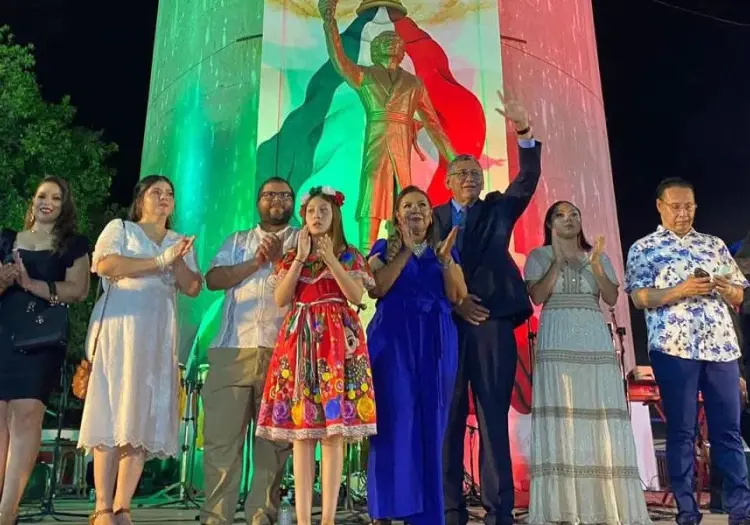 Primer Informe de Gobierno de Empalme se fusiona con la celebración patria