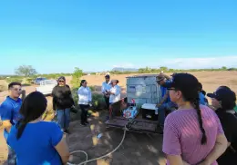 Hacen frente al cambio climático en Esperanza