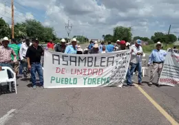 Bloquean Mayos carretera a Etchojoa