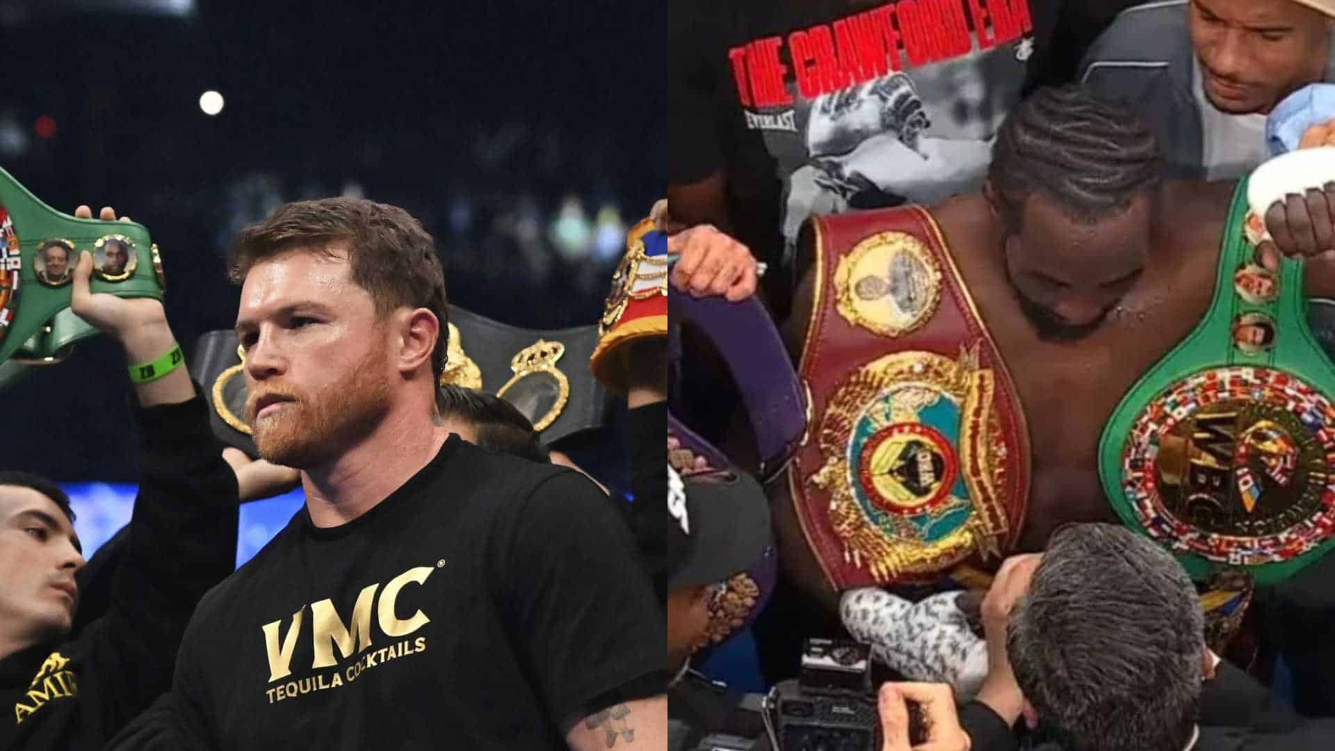 ¿Por qué Terence Crawford devolvió los cinturones a Canelo Álvarez tras vencerlo en Las Vegas?