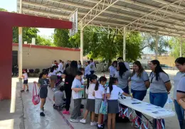 Estudiantes de la Normal de Obregón promueven la paz en Cajeme