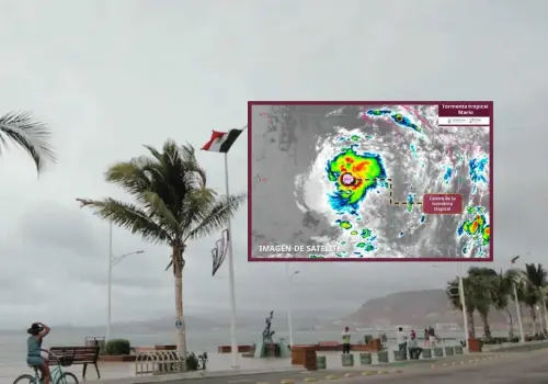Tormenta tropical Mario: ¿Cuál es su trayectoria y cómo afectará en BCS, Sonora y otros estados?