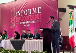 Alcalde de Empalme rinde su Primer Informe de Gobierno