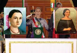 ¿Quiénes fueron Gertrudis Bocanegra y Manuela Molina, mujeres que Sheinbaum mencionó en el Grito de Independencia?