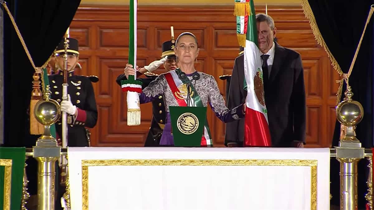 VIDEO | Claudia Sheinbaum da su primer Grito de Independencia