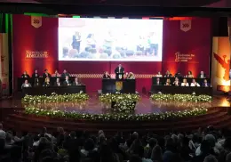 Presenta Jorge Elías Retes primer informe de gobierno