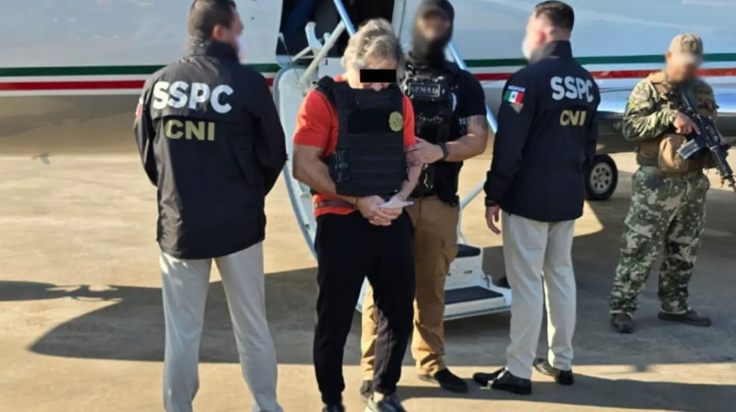 Harfuch confirma traslado de Hernán “N”, alias El Abuelo, a México tras expulsión de Paraguay