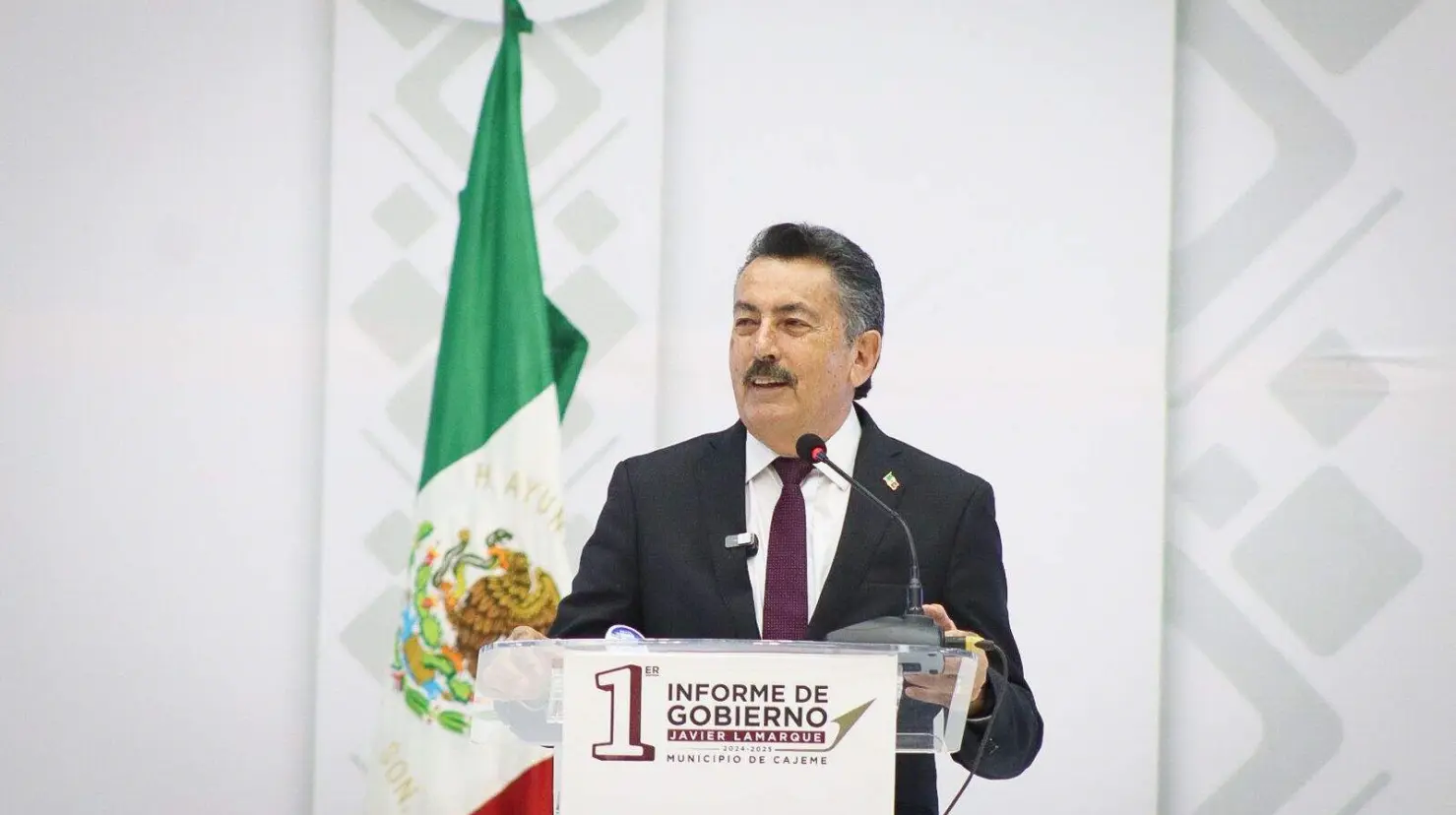 Rinde Javier Lamarque Primer Informe de Gobierno