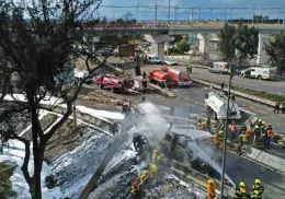 Se eleva a 20 el número de víctimas por explosión de pipa en Iztapalapa