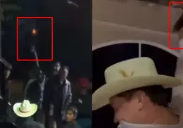 VIDEO | Funcionarios veracruzanos echan bala durante el Grito de Independencia