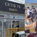 VIDEO | Estudiantes del CETis 78 golpean a director por presunto acoso sexual