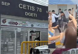 VIDEO | Estudiantes del CETis 78 golpean a director por presunto acoso sexual