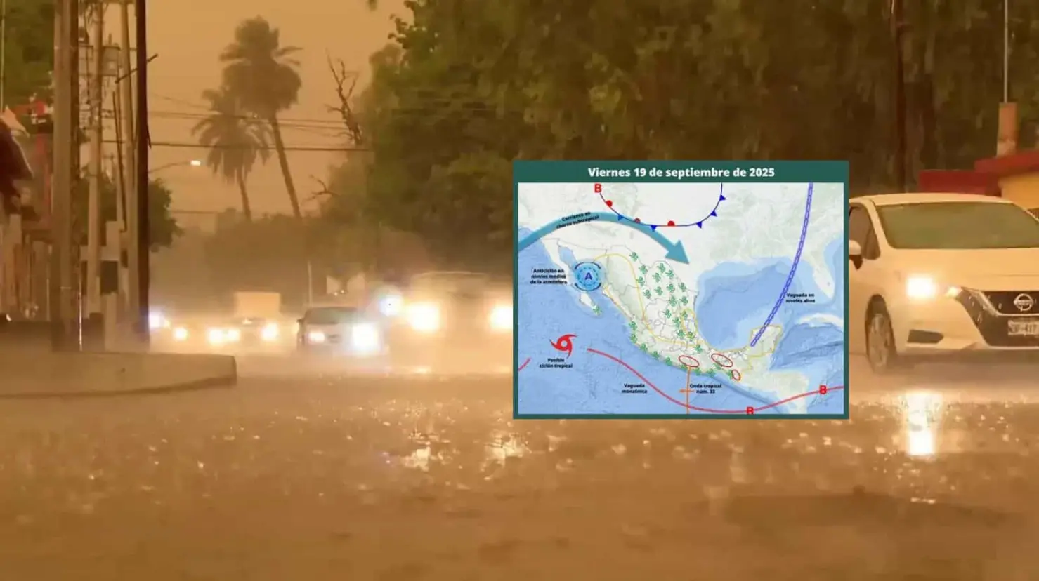 Clima en Hermosillo hoy 19 de septiembre; se pronostica lluvia para este día