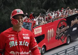 Diablos Rojos celebran el Bicampeonato en CDMX y Robinson Canó anuncia: "Volveré uno más"