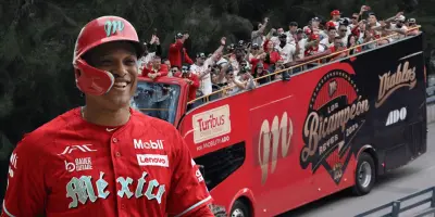 Diablos Rojos celebran el Bicampeonato en CDMX y Robinson Canó anuncia: "Volveré uno más"
