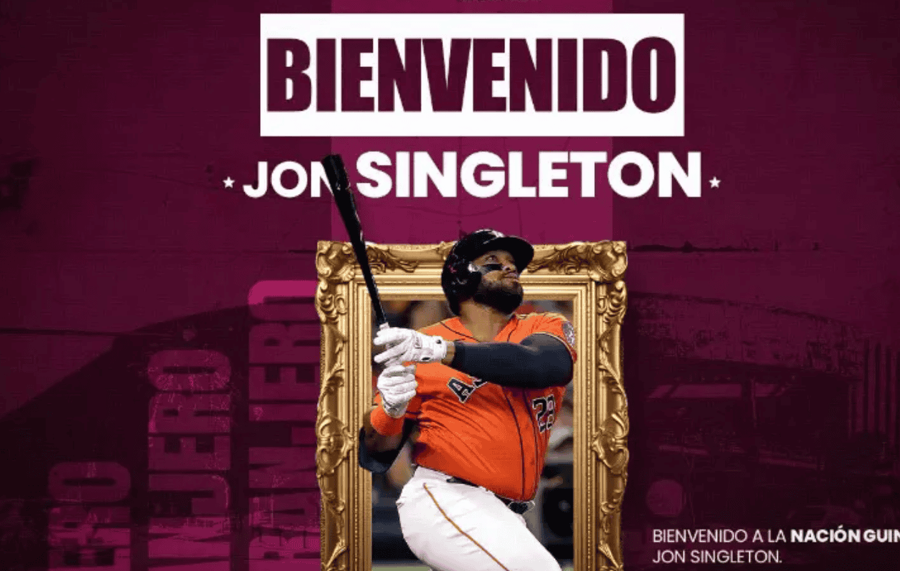 Jon Singleton llega a la Liga Mexicana del Pacífico