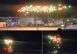 ¿Cuánto costó el show de drones que falló en Piedras Negras, Coahuila?