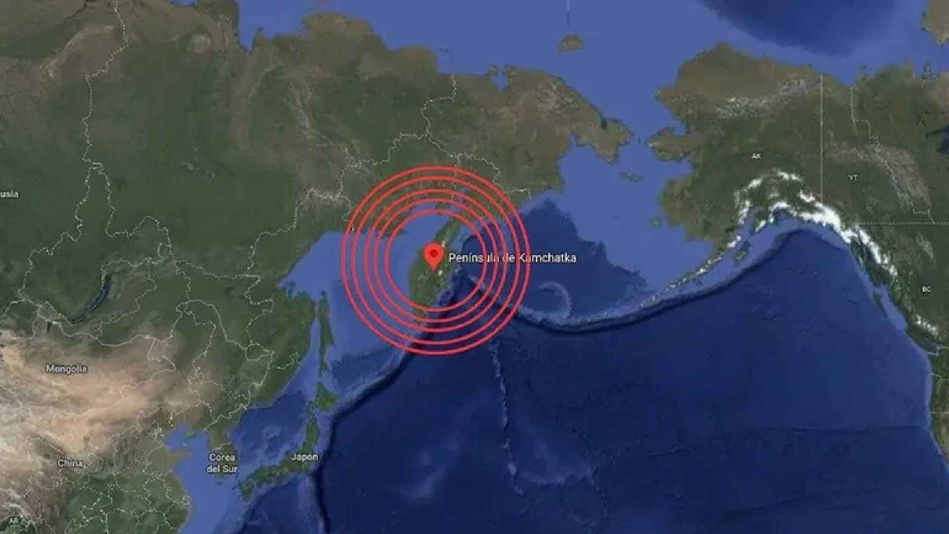 Fuerte terremoto de 7.8 sacude Kamchatka, Rusia, y activa alerta de tsunami en el Pacífico