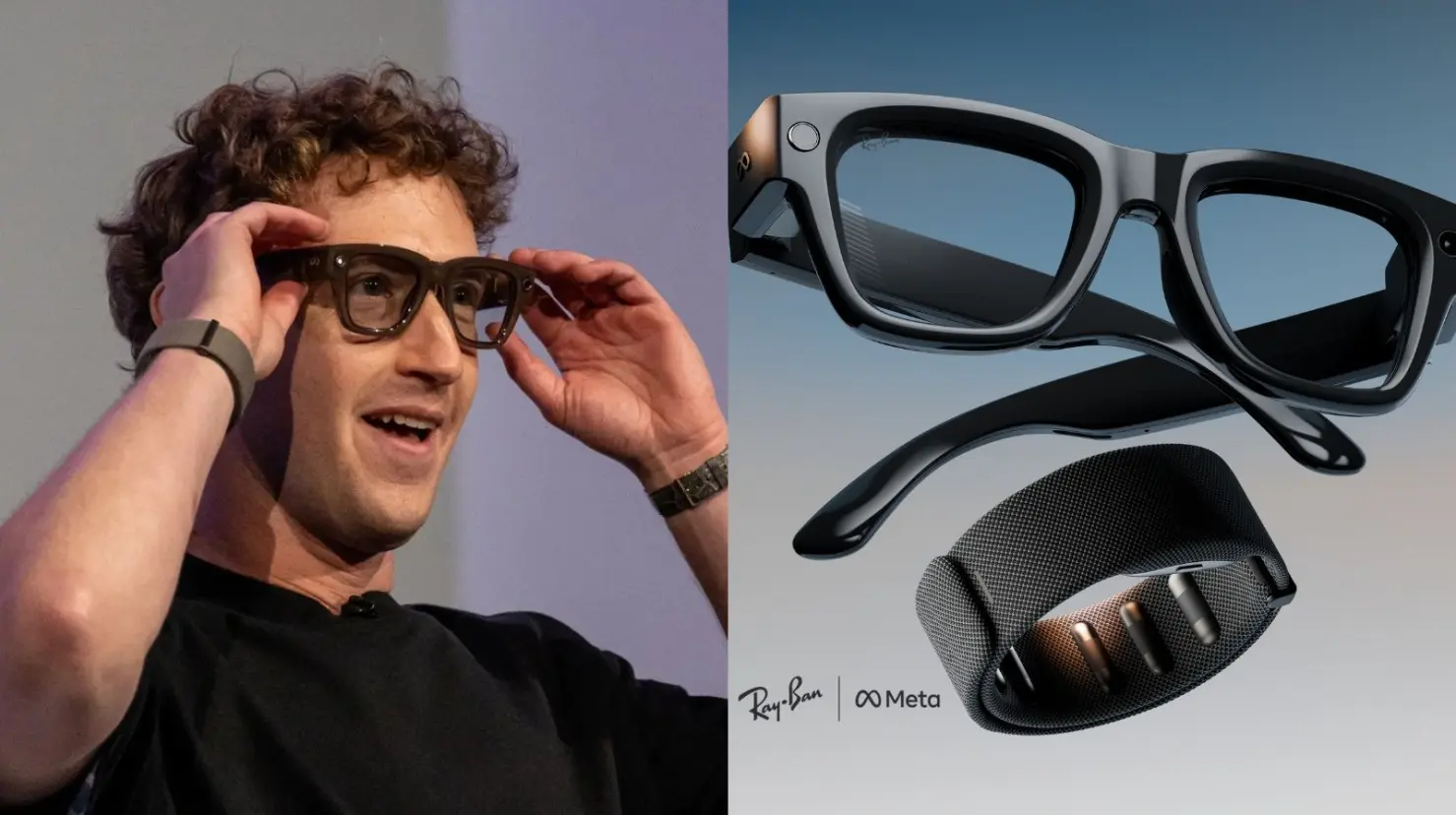 Mark Zuckerberg presenta los nuevos lentes inteligentes Ray-Ban Display de Meta ¿Cuál será su precio?