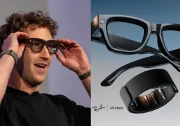 Mark Zuckerberg presenta los nuevos lentes inteligentes Ray-Ban Display de Meta ¿Cuál será su precio?
