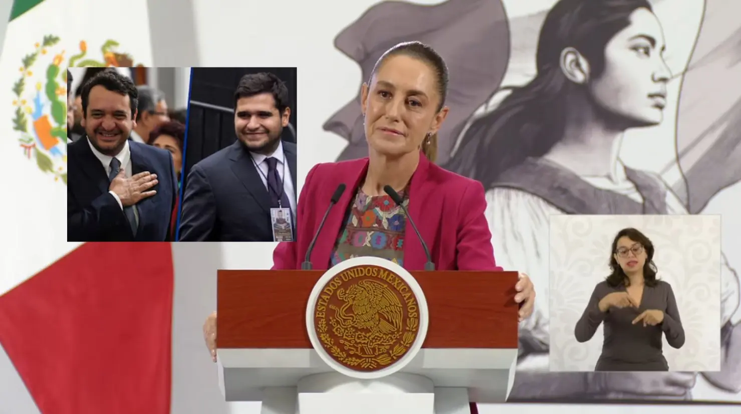 Sheinbaum señala sobre amparos de Andy y Gonzalo López Beltrán: "Es parte de una campaña de calumnias"