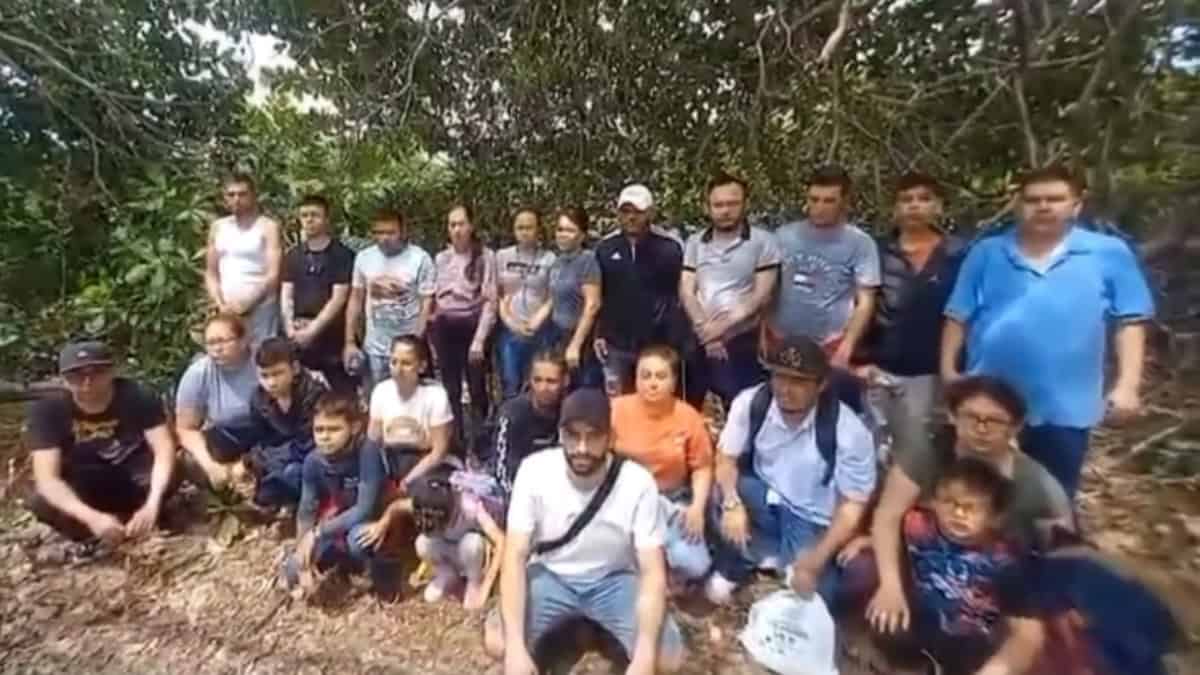 Coyote grabó a 23 migrantes indocumentados y luego todos desaparecieron