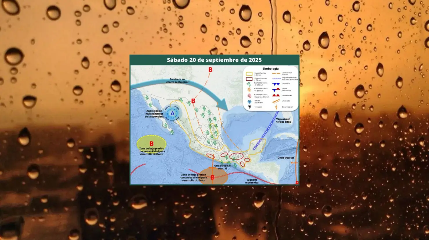 Clima en Sonora hoy 20 de septiembre: Altas temperaturas, humedad y posibles lluvias en el Estado