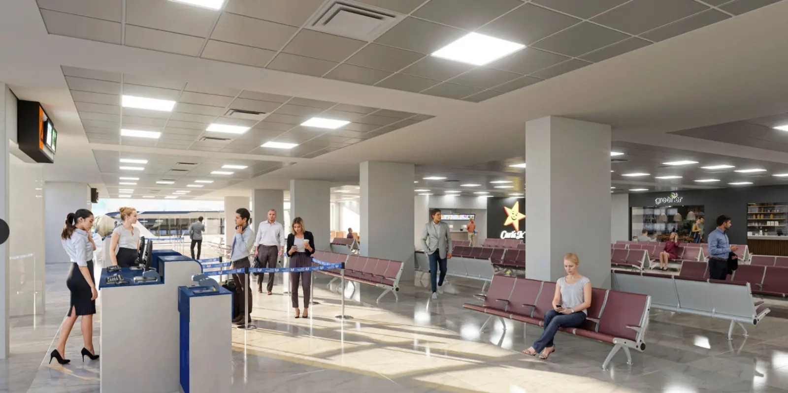 Esta gestión la ha hecho el gobernador para fortalecer la inversión en los aeropuertos. "En los últimos cinco años, nada más para dimensionar, se invirtieron alrededor de 400 millones de pesos en el aeropuerto de nuestra ciudad capital, es el aeropuerto internacional que más recibe turistas, que rompió récords nunca antes vistos en recepción de pasajeros".